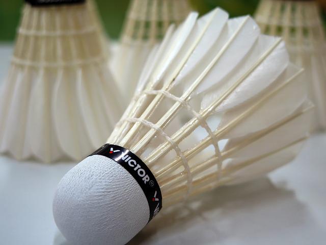 badmintonový míček